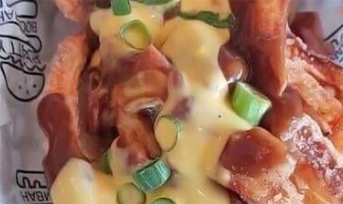 Loaded Sweet Potato Fries
