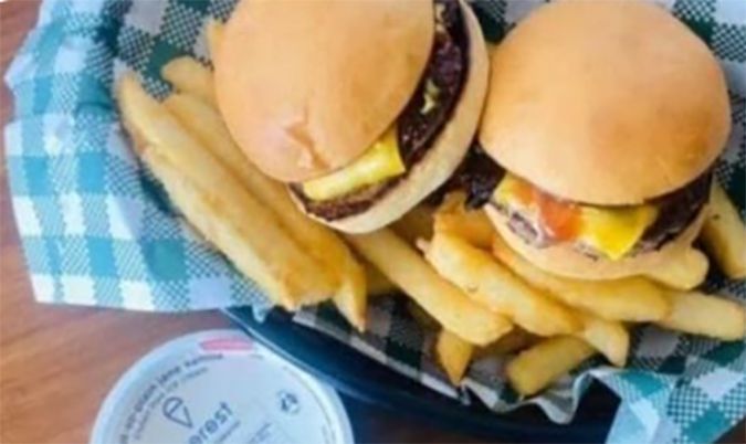 Kids Cheese Burger Sliders