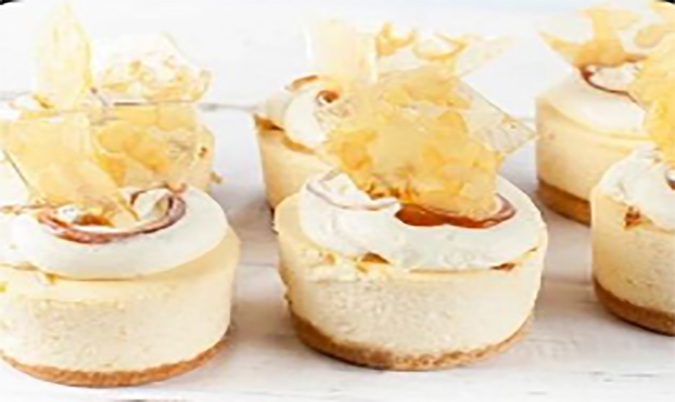 Macadamia Caramel Cheesecake
