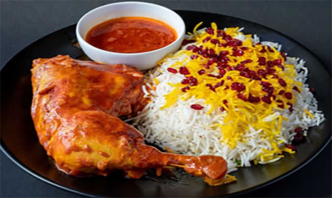 Zereshk Polo Morg (Chicken)