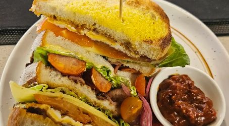 Sourdough Breakfast Club Sandwich