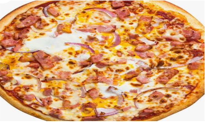The Aussie Bacon and Egg Pizza