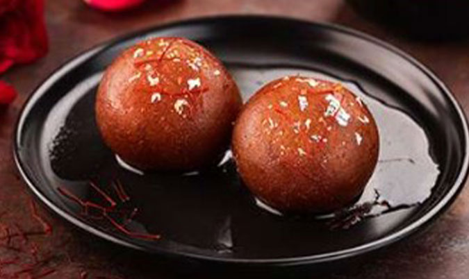 Gulab Jamun (2 pcs) (G)