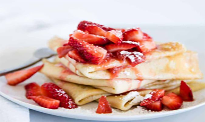 Strawberry Crepes