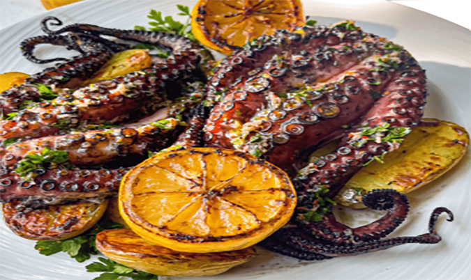 Chargrilled OCTOPUS