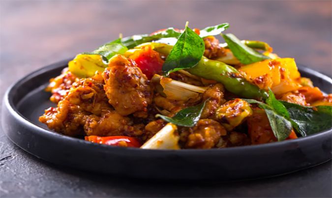 Chicken deviled