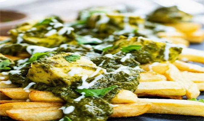 Palak Paneer Loaded Fries Deal