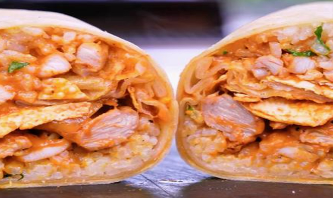 Butter Chicken NaanWrap
