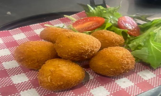 Four Cheese Arancini Balls
