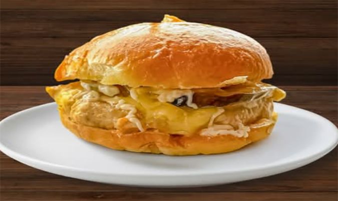 Smashed Chicken Burger