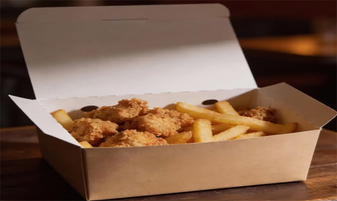 Chicken Bites with Chips