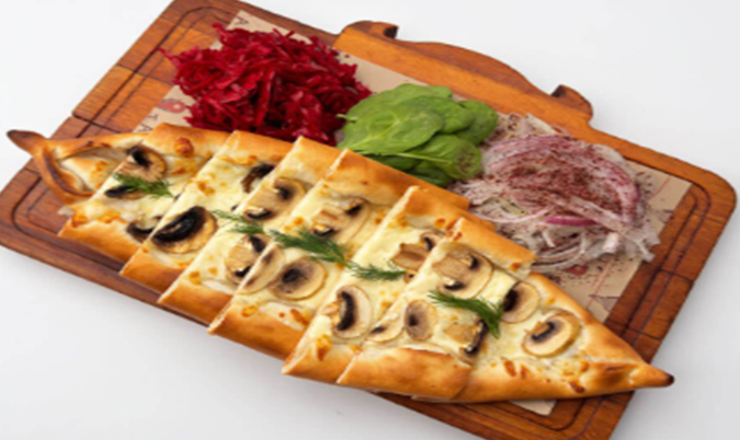 Mushroom Pide