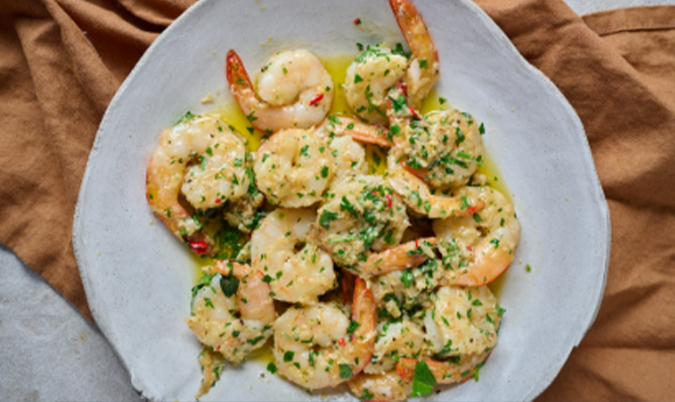 Garlic Prawns