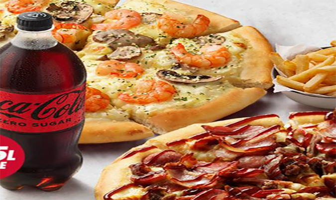 Hut Deal: 2 Large pizzas + 2 Sides