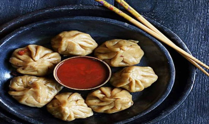Paneer Momos (steamed/fried)