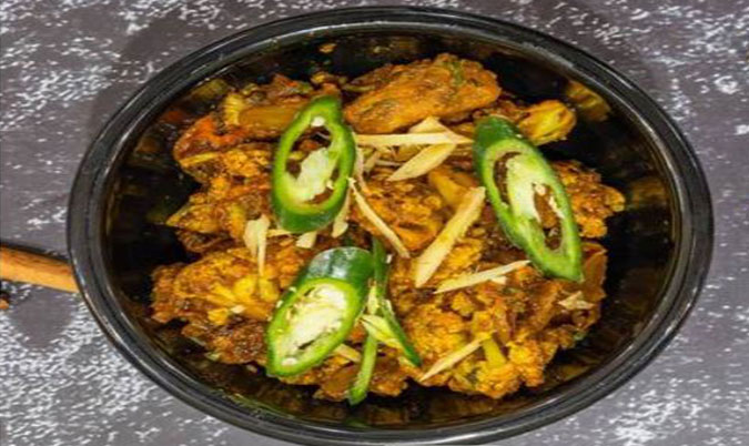 Karari Aloo Gobhi (V)