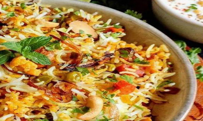 Vegetarian Biryani (V)