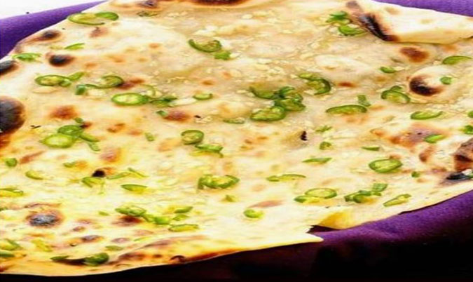 Chilli Garlic Naan