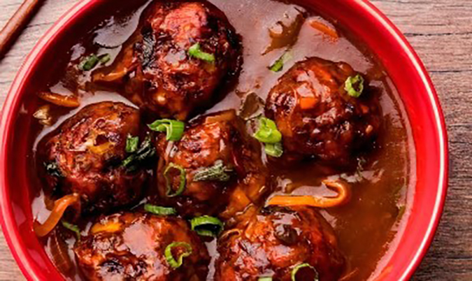 Vegetable Manchurian (V)