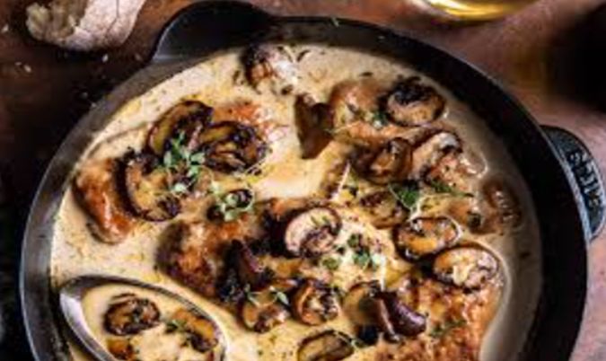 Chicken Mushroom Masala