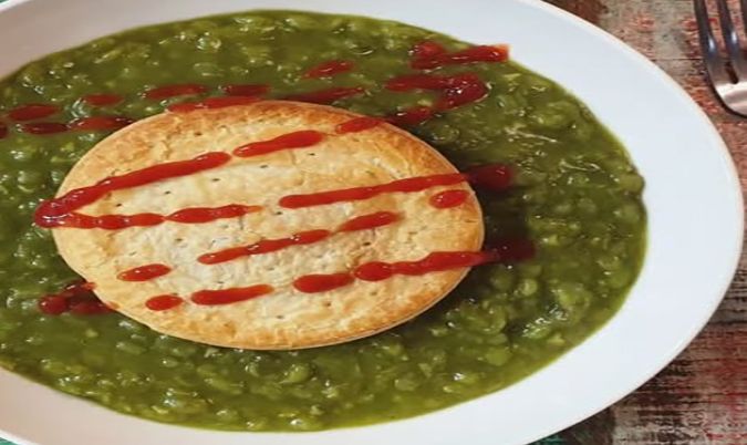 Upgrade to a Mushy Pea Pie Float