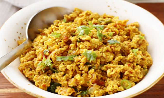 Egg Bhurji Dry