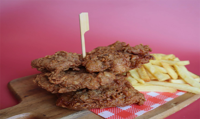 Southern Fried Chicken Thigh & Chips