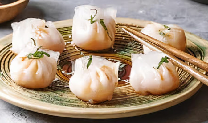 Shrimp Dumpling (Steamed) (1/2 Dozen)