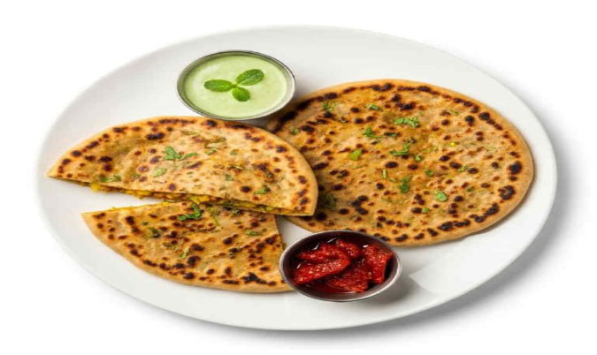 2pcs Tandoori Aloo Paratha