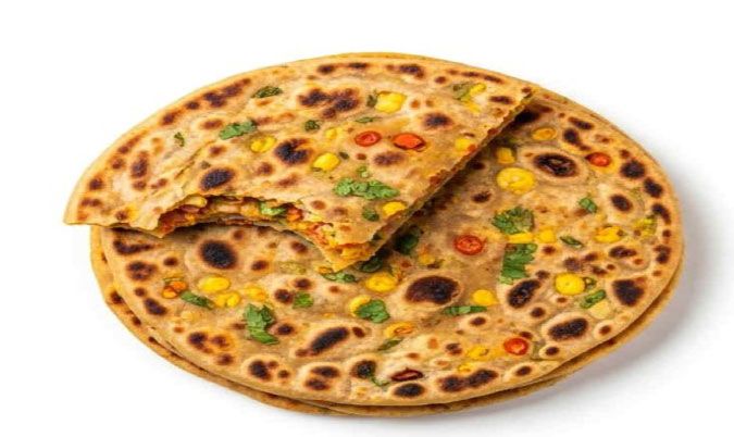 2pcs Tandoori Mix Paratha