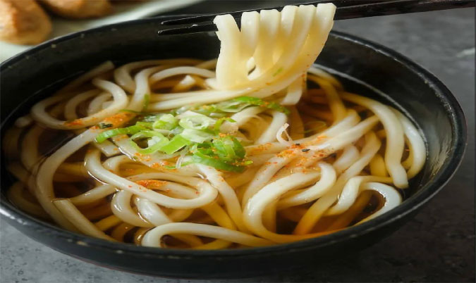 Large Udon noodle soup