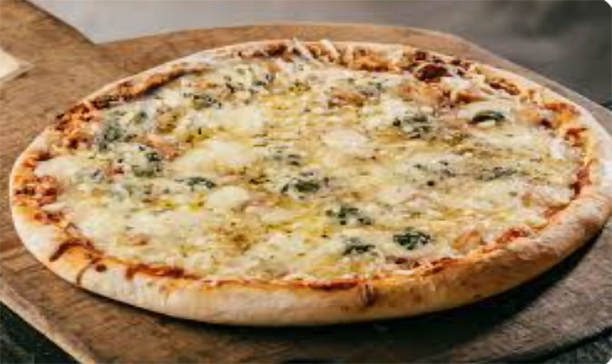 Four Cheeses Pizza