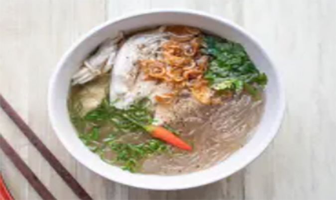 Chicken Glass Noodle Soup