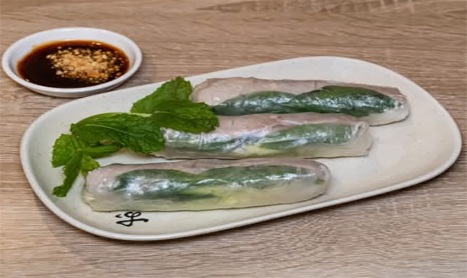 Pork Rice Paper Rolls