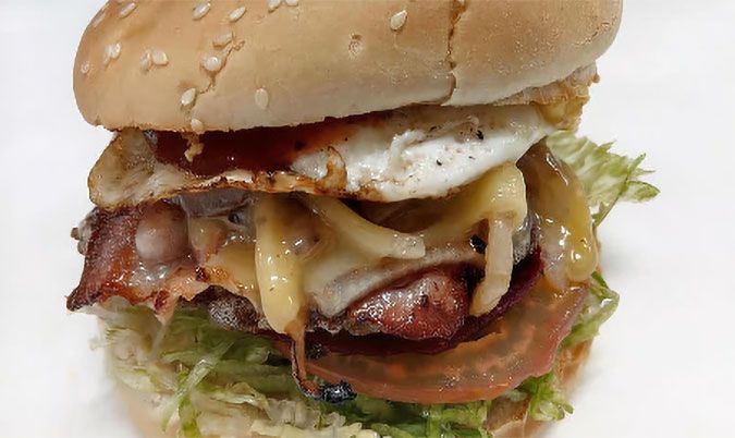 Hamburger with the Lot