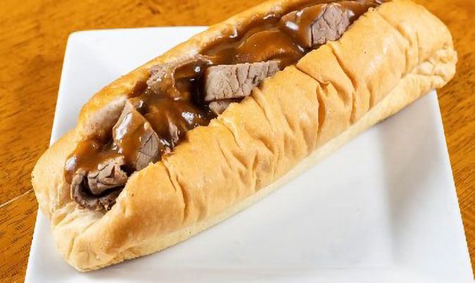 Roast Meat and Gravy Sub