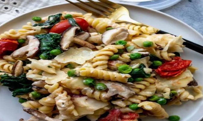 Vegetable Creamy Pasta