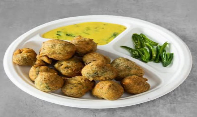 Methi and Palak Pakora