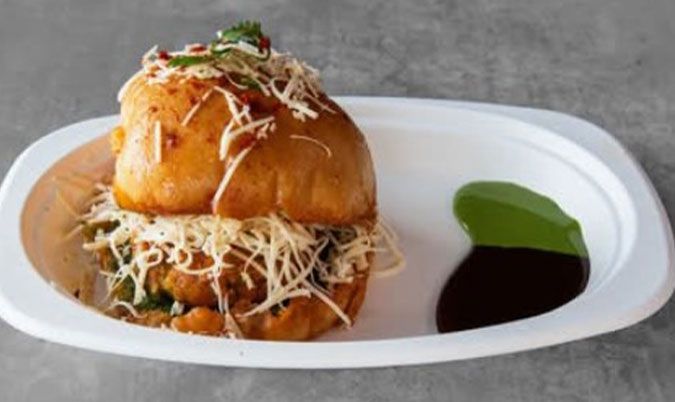 Cheese Vada Pav