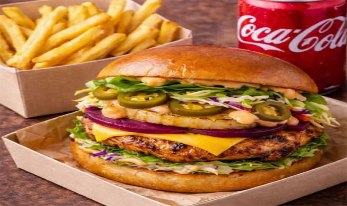 Grilled Chicken Burger