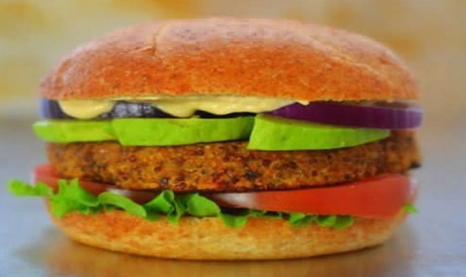 Chickpea Lentil Veggie Burger