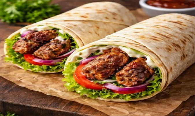 Seekh Kebab Wrap