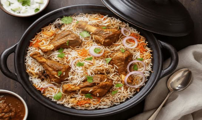 Hyderabad Goat Biryani