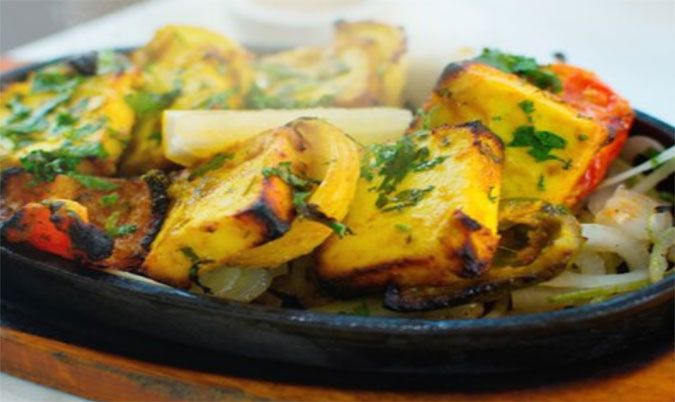 Paneer Tikka Sizzler