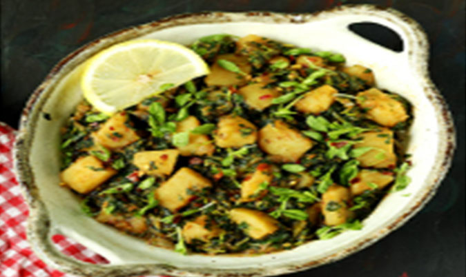 Saag Aloo