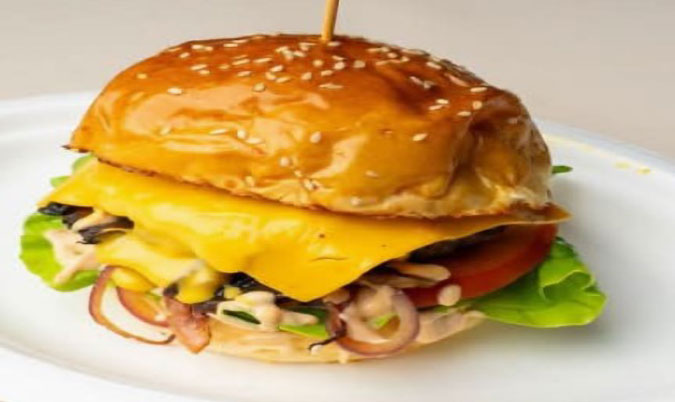 Vegetarian Burger (V)