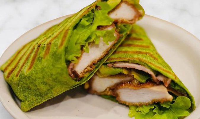Schnitzel Wrap