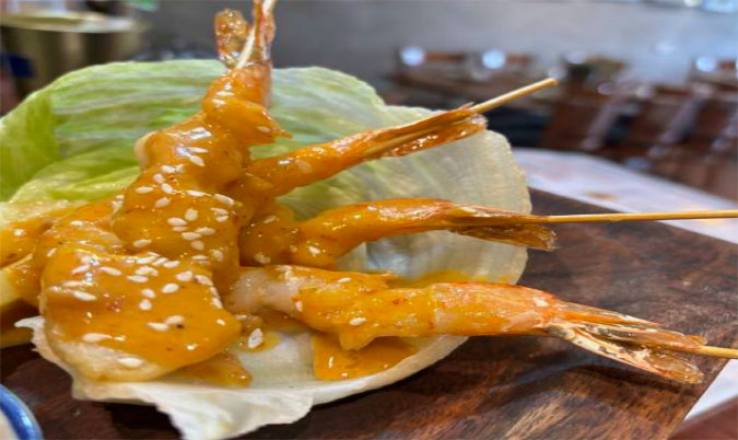 Prawn Skewer