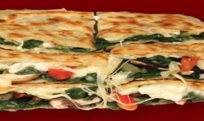 Spinach and Cheese Gozleme