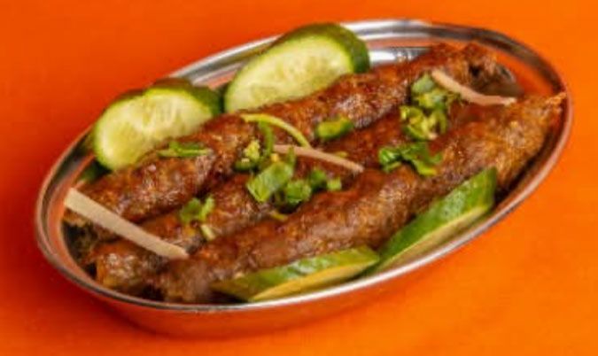 Beef Seekh Kebab (3 Skewers)
